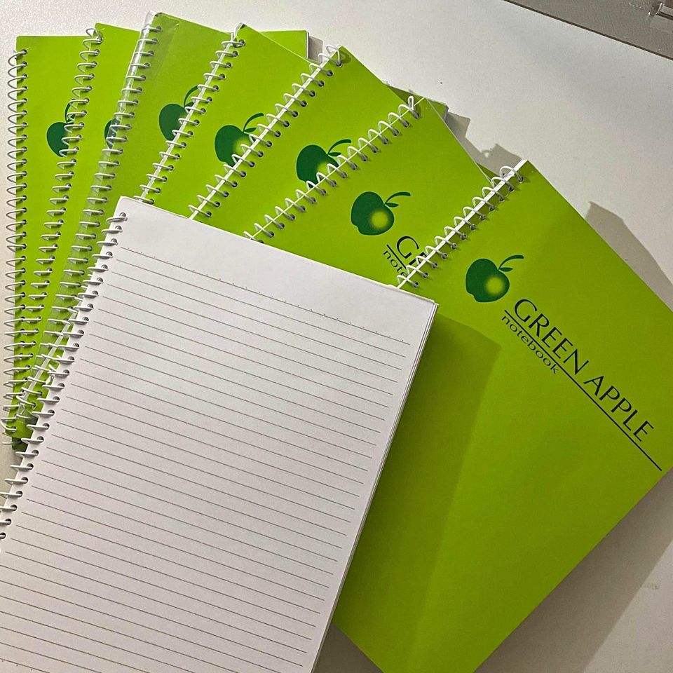 Green Apple Notebook